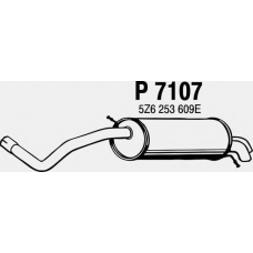 P7107 FENNO Глушитель выхлопных газов конечный