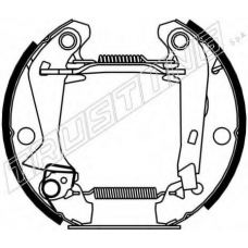 6015 TRUSTING Комплект тормозных колодок