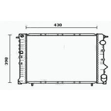 RM0672 EQUAL QUALITY Радиатор, охлаждение двигателя