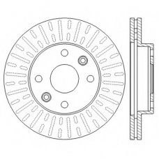 562450B BENDIX Тормозной диск