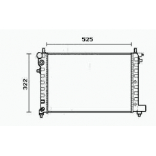 RM0772 EQUAL QUALITY Радиатор, охлаждение двигателя