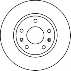 562225BC BENDIX Тормозной диск