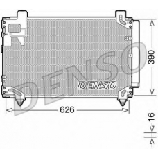 DCN50044 DENSO Конденсатор, кондиционер