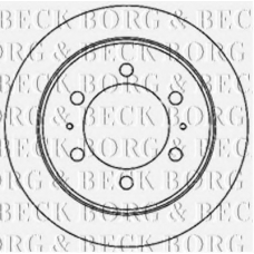 BBD5185 BORG & BECK Тормозной диск