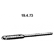 19.4.73 EBERSPACHER Предглушитель выхлопных газов