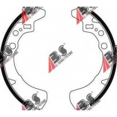8656 ABS Комплект тормозных колодок