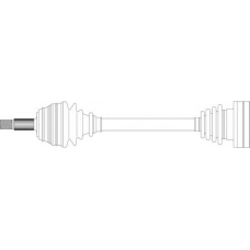 WW3122 General Ricambi Приводной вал
