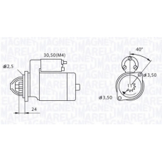 063522235060 MAGNETI MARELLI Стартер