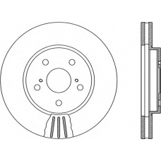 BDR1982.20 OPEN PARTS Тормозной диск