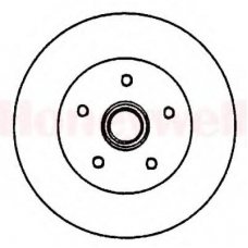 561567J JURID Тормозной диск