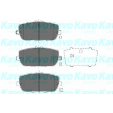KBP-4551 KAVO PARTS Комплект тормозных колодок, дисковый тормоз