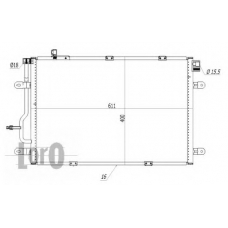 003-016-0006 LORO Конденсатор, кондиционер