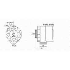 944356732010 MAGNETI MARELLI Генератор