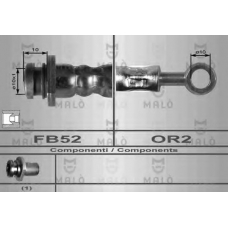 80124 Malo Тормозной шланг