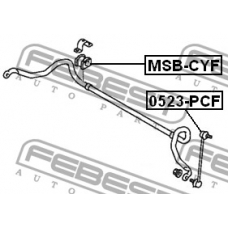 MSB-CYF FEBEST Опора, стабилизатор