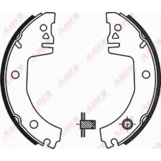 C0S001ABE ABE Комплект тормозных колодок
