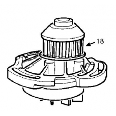 VKPC 81206 SKF Водяной насос