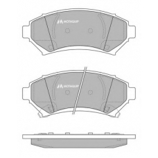 LVXL493 MOTAQUIP Комплект тормозных колодок, дисковый тормоз