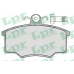 05P187 LPR Комплект тормозных колодок, дисковый тормоз