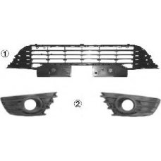 0970590 VAN WEZEL Решетка вентилятора, буфер