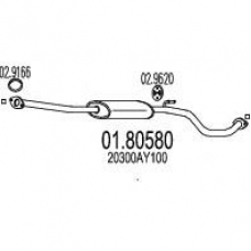 01.80580 MTS Средний глушитель выхлопных газов