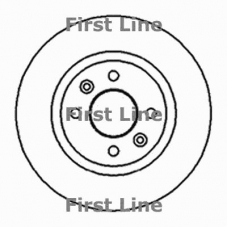 FBD1327 FIRST LINE Тормозной диск