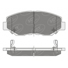 SP 354 PR SCT Комплект тормозных колодок, дисковый тормоз
