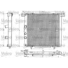 883785 VALEO Радиатор, охлаждение двигателя