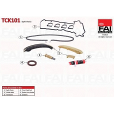 TCK101 FAI AutoParts Комплект цели привода распредвала