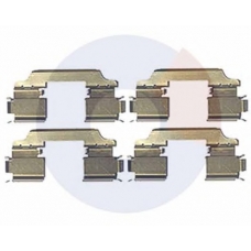 2451 CARRAB BRAKE PARTS Комплектующие, колодки дискового тормоза