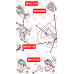 MI5201M VTR Подушка двигателя левая