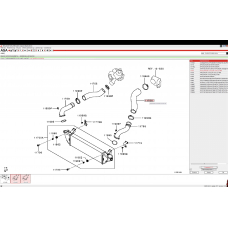 14099W000P MITSUBISHI Шланг интеркуллера резиновый