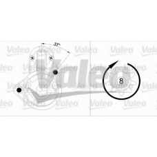 455967 VALEO Стартер