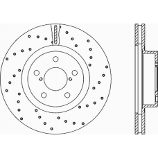 BDRS1493.25 OPEN PARTS Тормозной диск