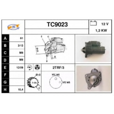 TC9023 SNRA Стартер