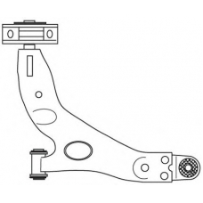 2104 FRAP Рычаг независимой подвески колеса, подвеска колеса