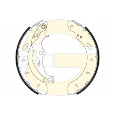 5188069 GIRLING Комплект тормозных колодок