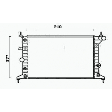 RM0216 EQUAL QUALITY Радиатор, охлаждение двигателя