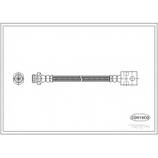 19032751 CORTECO Тормозной шланг
