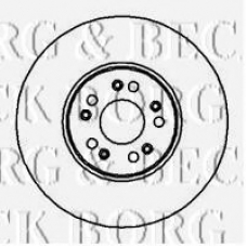 BBD5870S BORG & BECK Тормозной диск