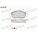 BL1937A3 FTE Комплект тормозных колодок, дисковый тормоз