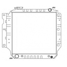 50315 NRF Радиатор, охлаждение двигателя