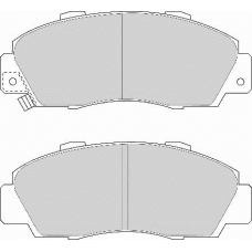 FD6591N NECTO Комплект тормозных колодок, дисковый тормоз