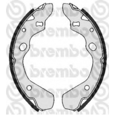 S 49 504 BREMBO Комплект тормозных колодок