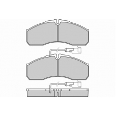 12-1360 E.T.F. Комплект тормозных колодок, дисковый тормоз