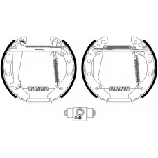 8DB 355 022-711 HELLA Комплект тормозных колодок