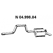 04.998.84 EBERSPACHER Глушитель выхлопных газов конечный