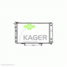 31-3546 KAGER Радиатор, охлаждение двигателя