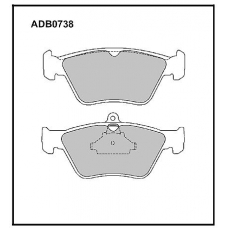 ADB0738 Allied Nippon Тормозные колодки