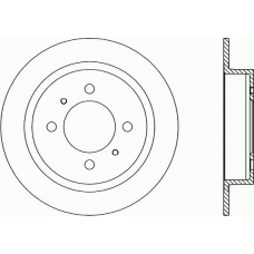 BDR1396.10 OPEN PARTS Тормозной диск